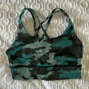 Lululemon Camo sports bra